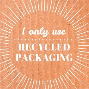 ♻️ recycled packaging ♻️